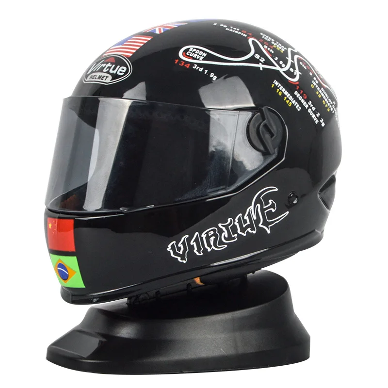 Yoursjoys Motorcycle Small Helmet Rally 