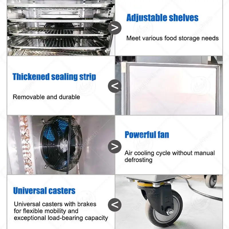 Blast Freezer, 650L, 1100L-45C - detail 8
