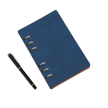 Factory wholesales A6 Spiral Bound Notebook 100 Inner Sheets Featuring Loose-leaf School stationary office supplies journal