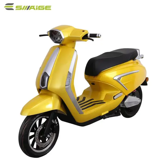 India CKD EEC Electric Scooter with Detachable Lithium Battery At 75KM/H Speed