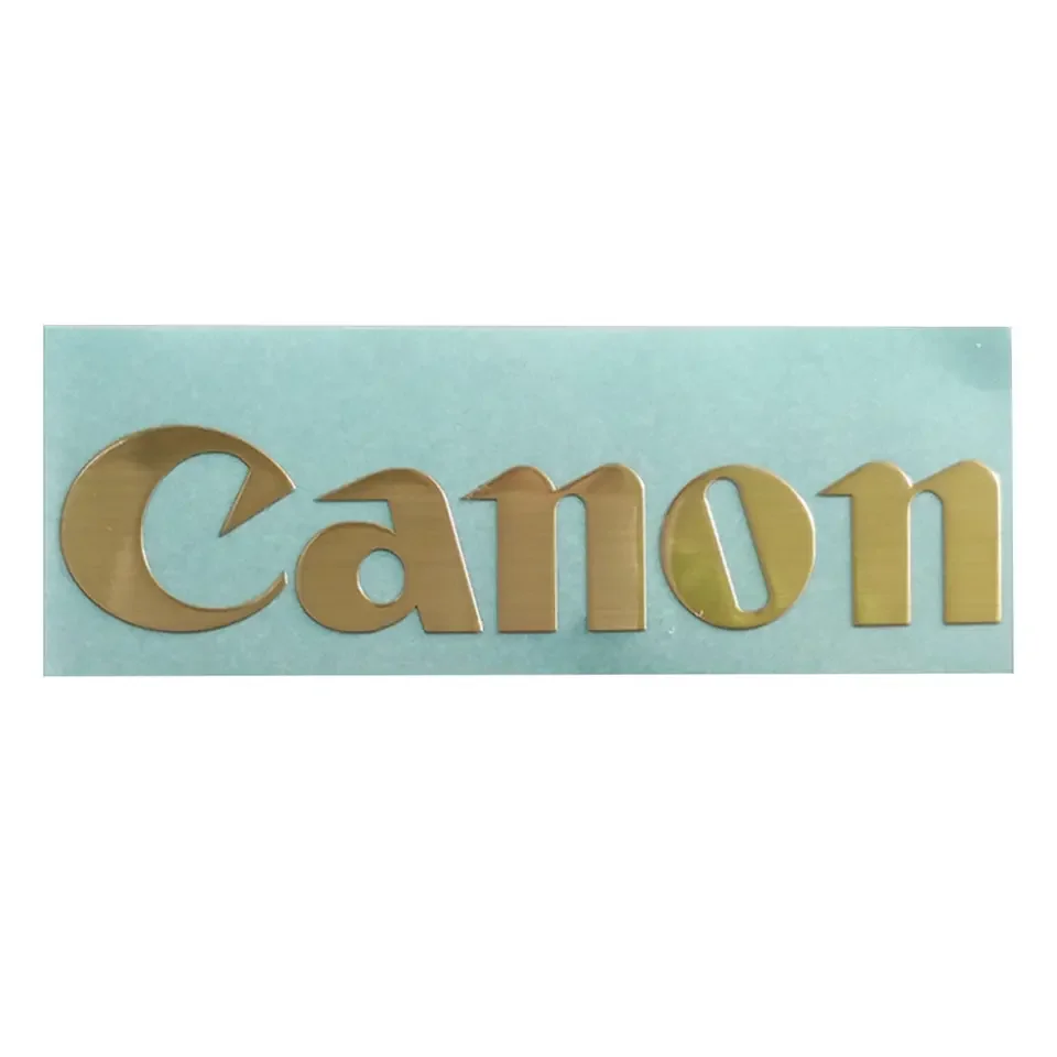 Custom 3d Metal Labels Nickel Stickers for Machine Glass Watch Dial