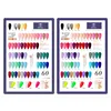 Muestra de colores ya pintada.