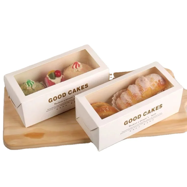 High Quality Mini Cake Box Bread Swiss Roll Packaging Box With Pvc Window Buy Swiss Roll Box Mini Cake Box Bread Packaging Boxes Product On Alibaba Com