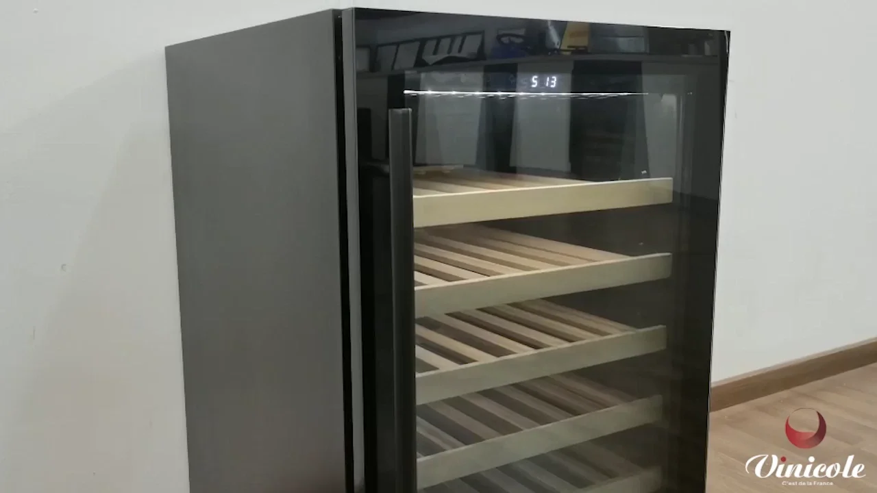 42 Bottles Dual Zone Freestanding Wine Fridge Freezer Buy Wine Fridge