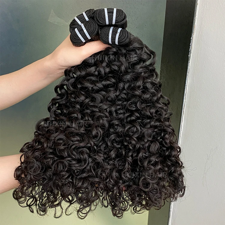 12A Grade Water Wave Brazilian Indian 100% Raw Remy Virgin  display picture 2