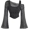 Black Polka Dots