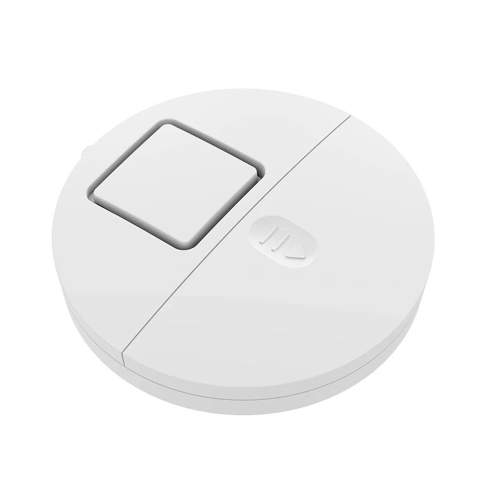 NST003 Portable 120dB Alarm Vibration Detector ABS Security Sensor for Window Glass Break Compatible Virtually Any Window Glass