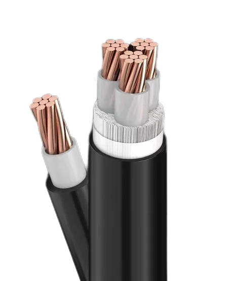 NYY/XLPE/R2V/YJV XLPE Conconductor de cobre puro XLPE Aislamiento Funda de PVC Cable de alimentación duro