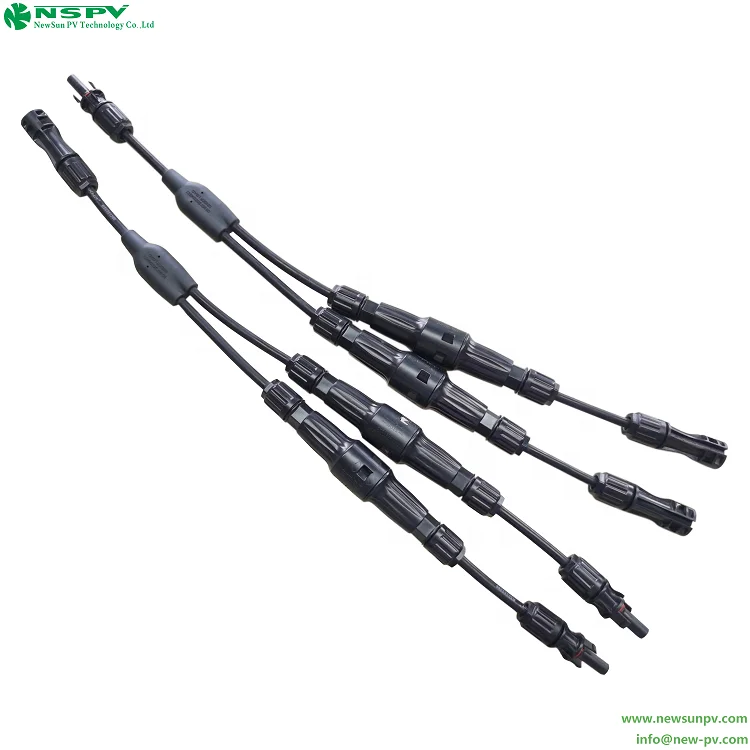 IP68 Weatherproof Solar Y Connectors for Power Waterproof Solar Panel Parallel Connections for Outdoor Use