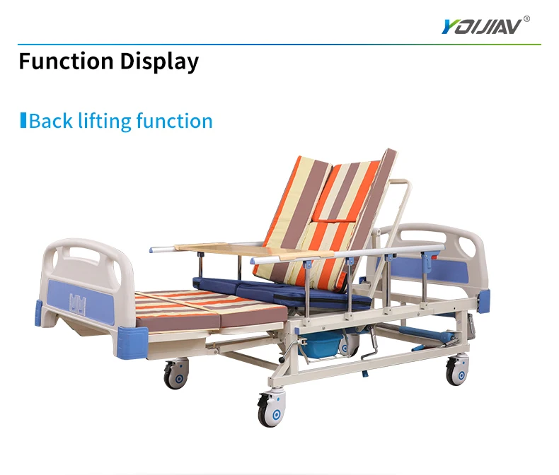 Multifunctional Medical Elderly Turn Over Patient Bed Home Nursing Beds