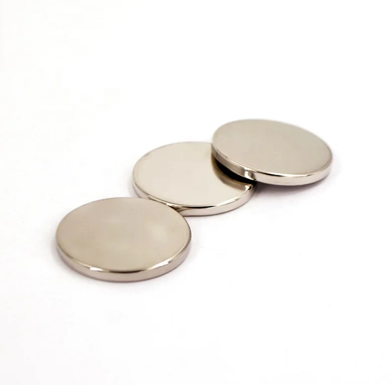 N54 Round Thin Neodymium Magnet with 3M Self-Adhesive Sticker