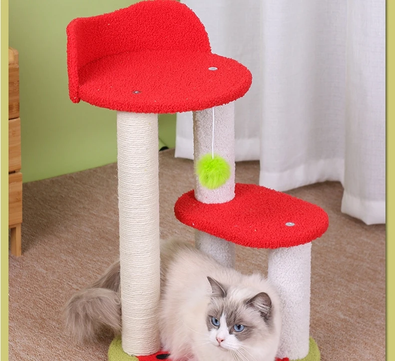 Oem Factory House Tree Houses Large Washable Luxury Cat Pet Dog Bed For