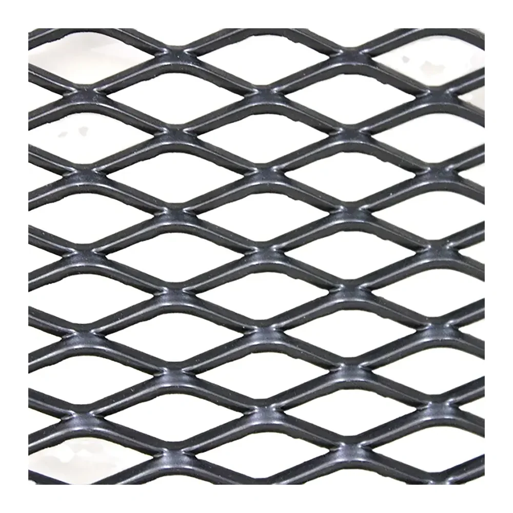 PVDF Coating Raised Aluminum Expanded Perforated Metal Mesh Sheet Wall Cladding for Architectural Mesh Uses