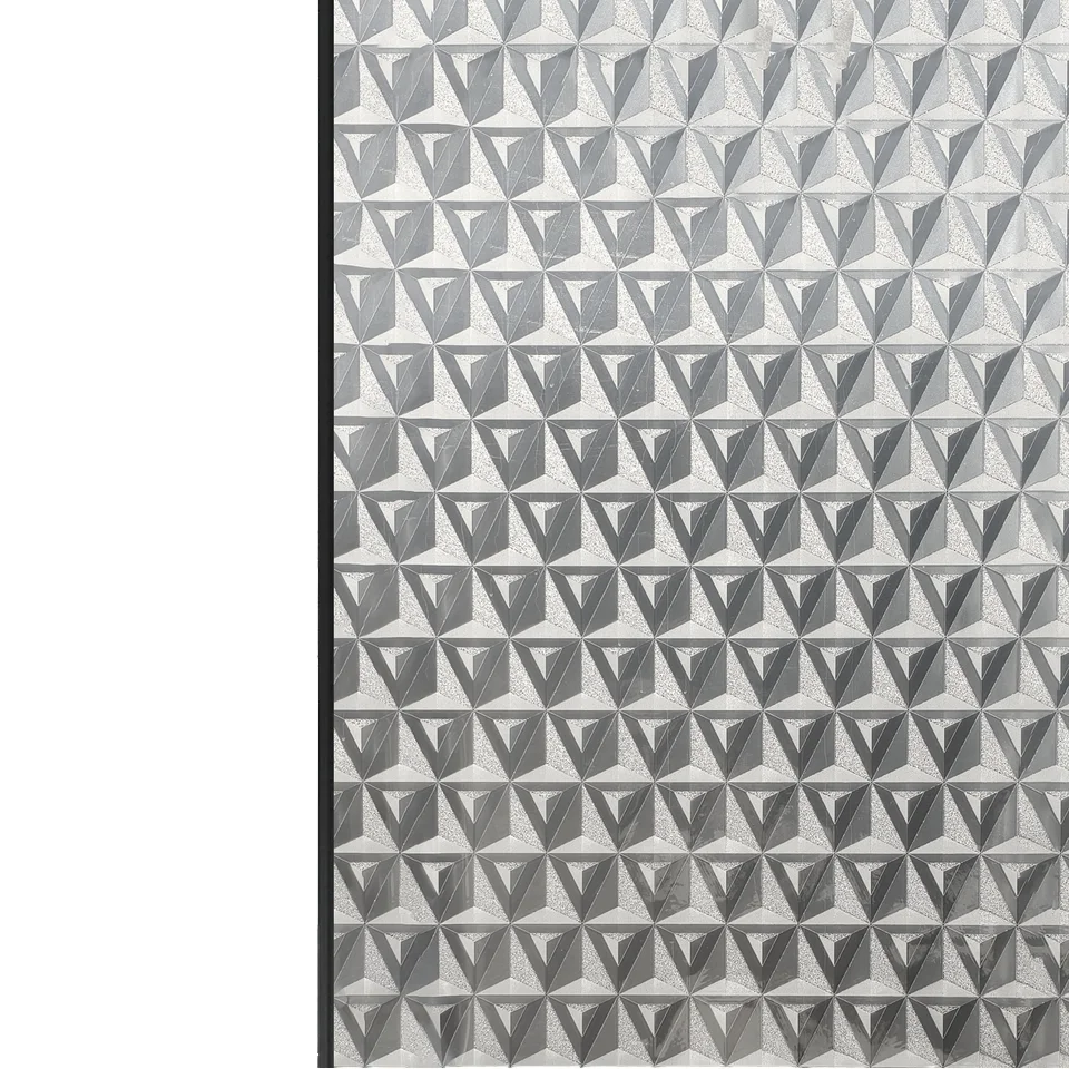 Стеклянная пленка из ПВХ декоративная самоклеящаяся