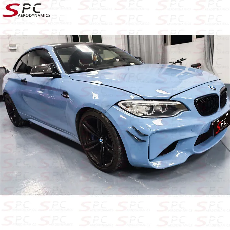 Spc Carbon Fiber Front Splitter For Bmw M2 F87 2015-2021 Carbon Fiber ...