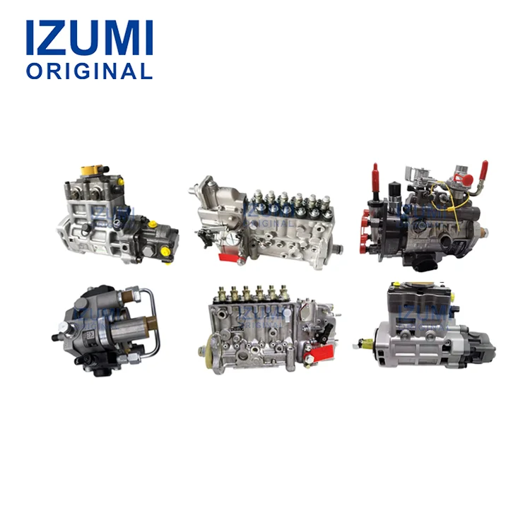 IZUMI ORIGINAL Excavator Spare Parts Fuel Injection Pump BHF6P120056 400912-00445 400912-00443 1001140097 Injection Pump Engine Parts