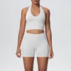 White bra+shorts