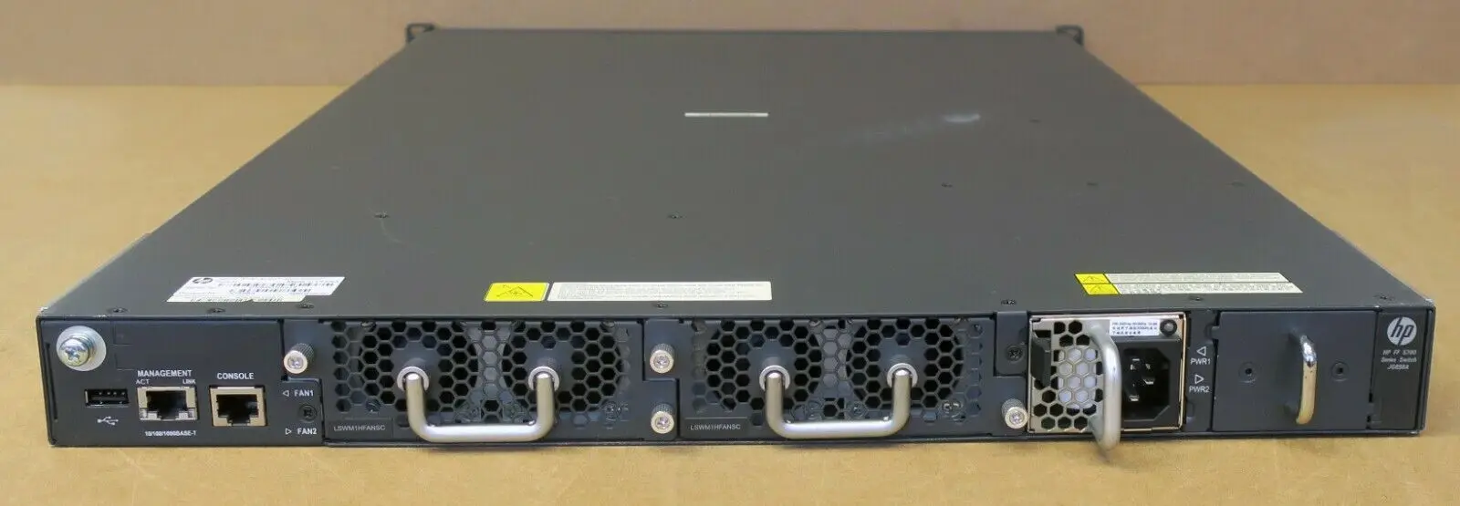 HPE Flexfabric 5700-32XGT-8XG-2QSFP+ Switch JG898A - Used