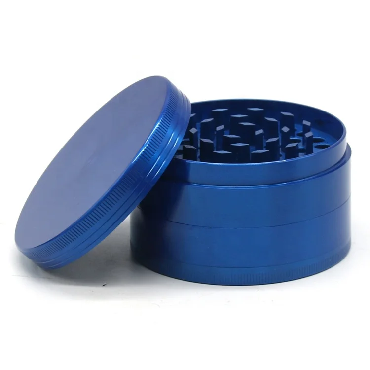 Оптовые продажи от производителя, изготовленным на заказ логосом Высокое качество зарядное устройство для авто с контрастным алюминиевым ободком сплав 63 мм/55 мм/50 мм 4 слоя травы измельчитель табака