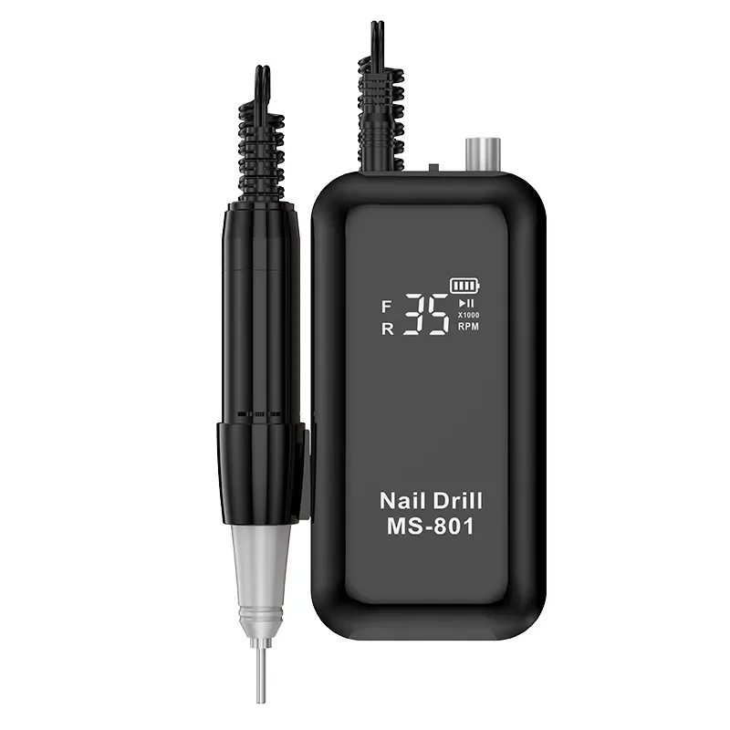 New High Speed Electric Nail Drill 35000rpm Portable Nail Drill Machine