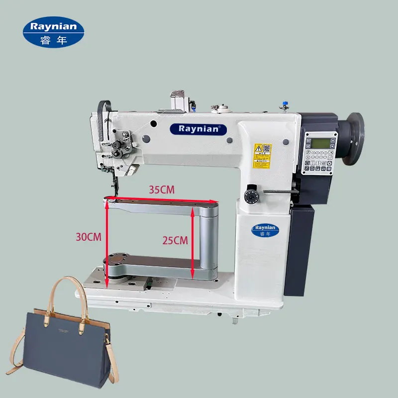 Raynian-360 Bag Sewing Machine Is Suitable for Leather Industrial Sewing Machine for Handbags, Bags and Golf Bags