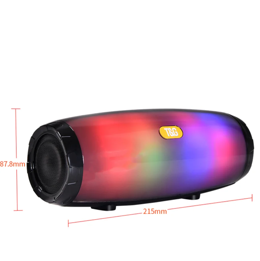 Hot sale high quality TG165 Led Light Smart Wireless Speaker outdoor waterproof BT speaker - ANKUX.COM