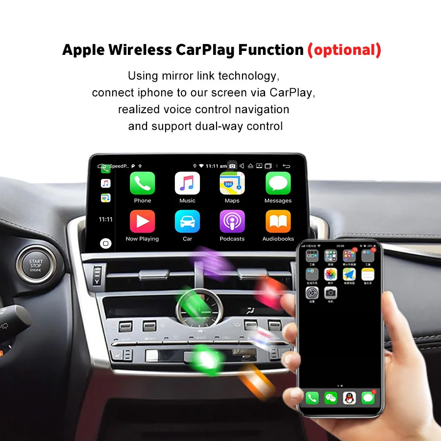 10.1inch Android 13 Screen for Toyota Vitz 3 XP130 Yaris 2016 Toyota Voxy 2014-2019 RHD GPS Carplay Car Radio Multimedia Player
