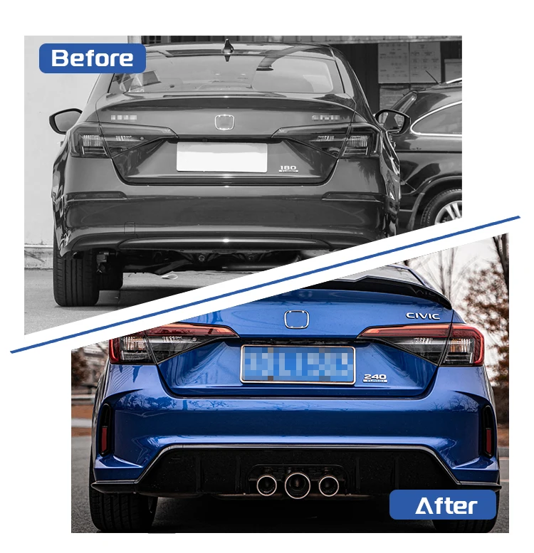 Leishuo 2024 Body Kit Facelift Upgrade Pp Material Front Bumper