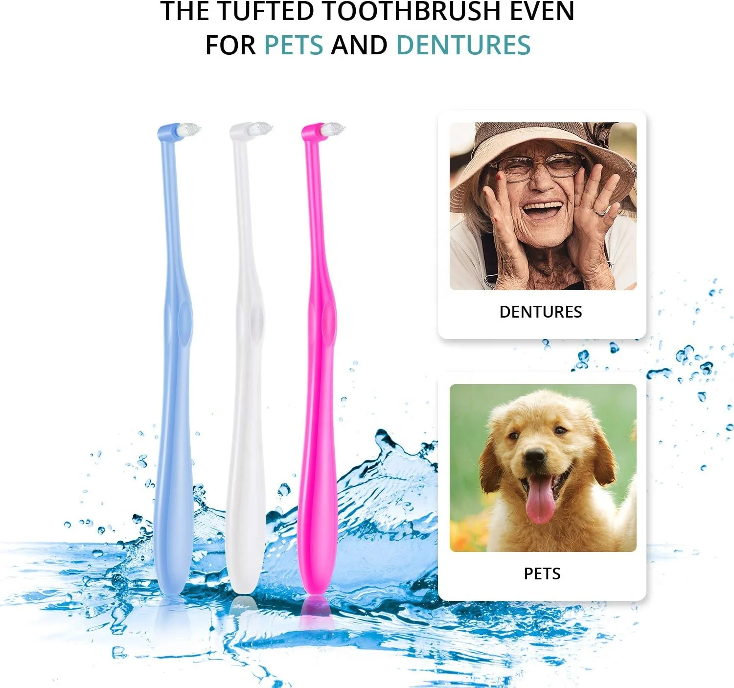 New Tuft Toothbrush Endtuft Tapered Trim Toothbrush Soft Trim