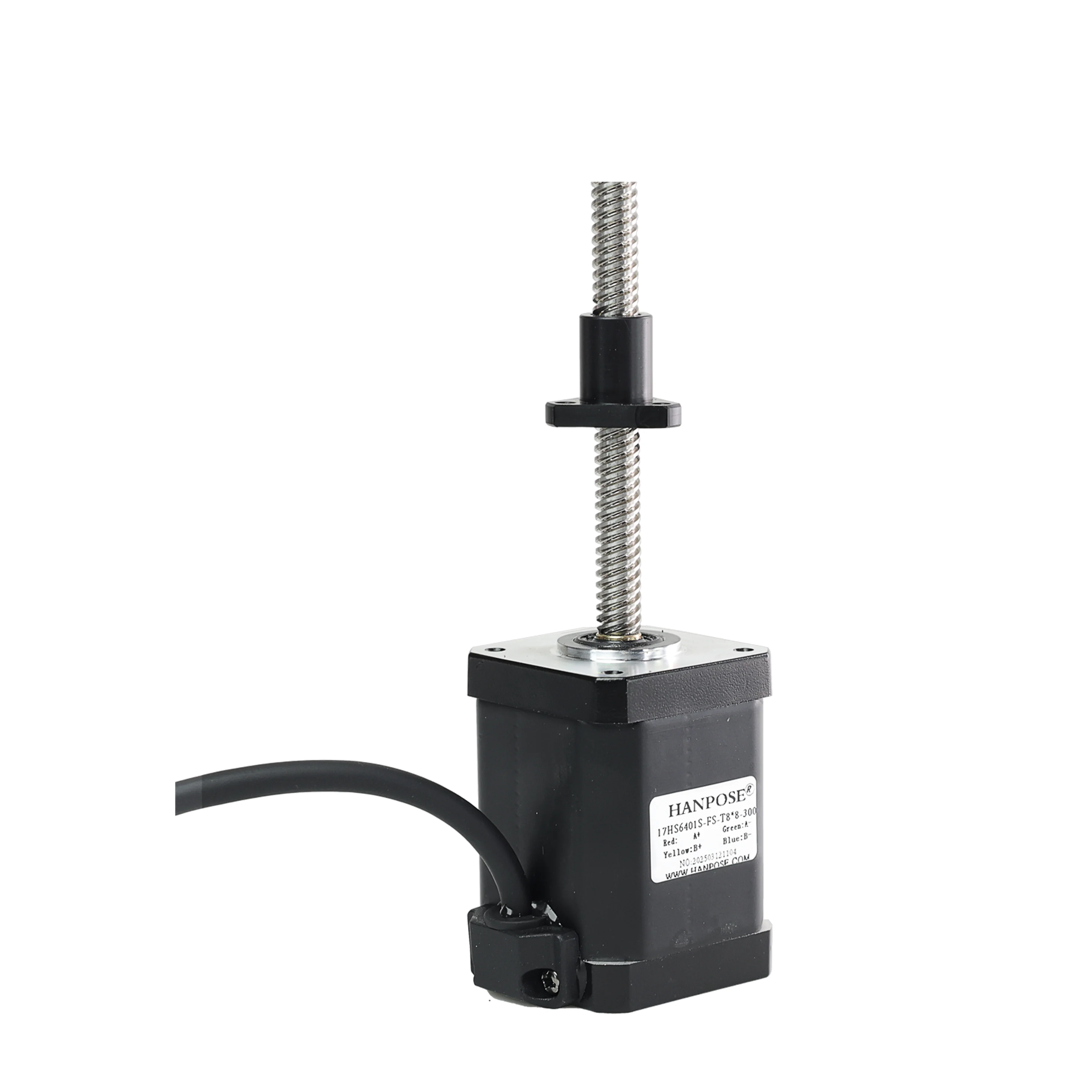 Screw Motor L100-500mm 17hs6401s-Fs-T8 Lead Screw 2/4/8mm for 3D Printer Nema17 Screw Stepper Motor