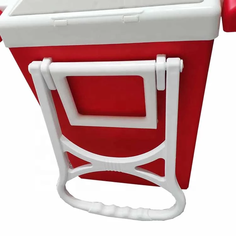 28L Plastic Cooler Box Perfect for Beach, Camping, and Picnic