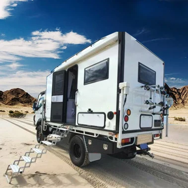 Big New Design Galvanized Sheet Slide in Trailer OEM Customized Truck Camper for 4 People