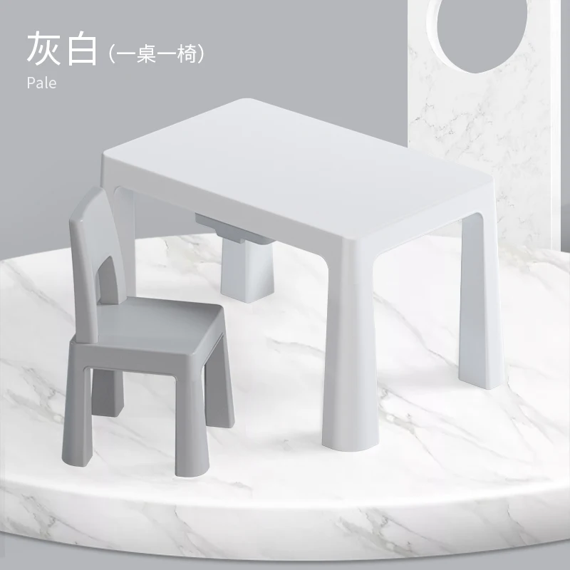 Professional Manufacture Cheap Child Study Chair Table Set Plastic Table and Chairs Sets