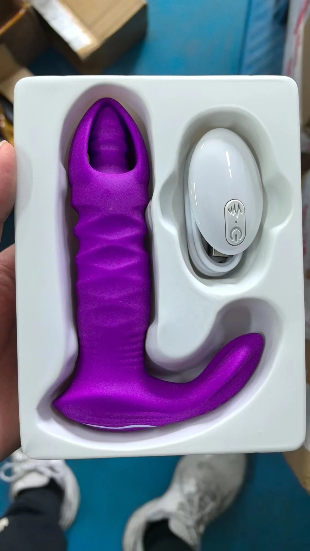 Remote Control Sex Toys for Couples Vibrator Female Wireless Thrusting  Dildo g Spot Clitoris Stimulator Butt Plug Dildo Vibrator