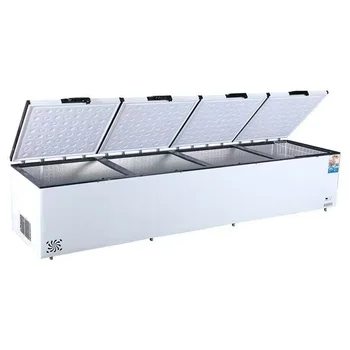 Commercial Chest Freezer, All-Purpose Compact Deep Freezer. Solid Lockable Top Lid ETL