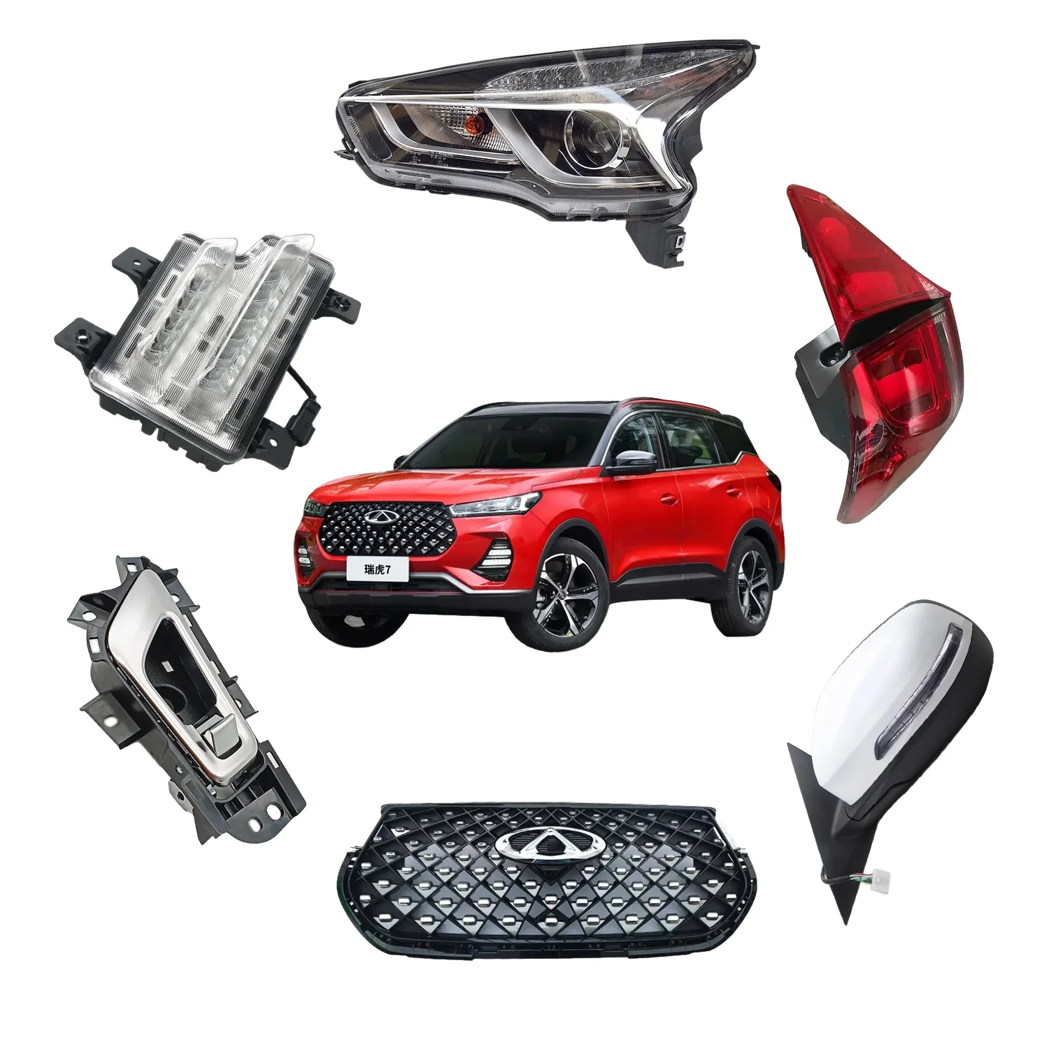 Original Quality Tiggo 7 Pro Grille For Chery Tiggo 7 2020 - Buy Chery ...