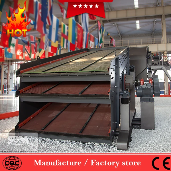 Core Components Motor Pump Engine Bearing-Fine Sand Stone Vibrating Screen for Ore Feeding in Guinea