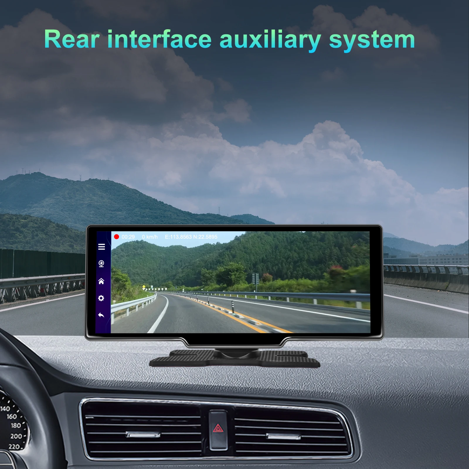 Podofo 10.26" Android 13 Autoradio Display Portable Carplay Android