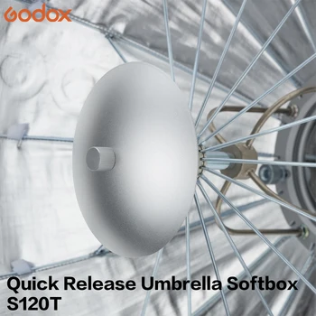 Godox Accessories S120T 120cm Speedlite Portable Octagon Umbrella Softbox Honeycomb Grid Bowens Studio Flash Live LED Light detail image