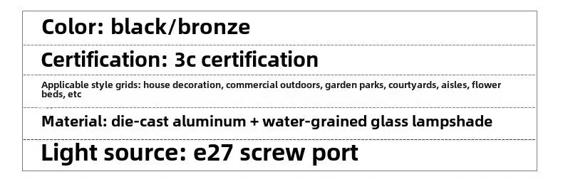 Specifications