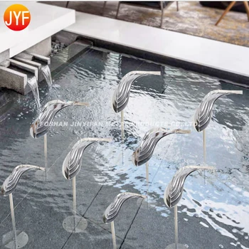 ZZ37ステンレス鋼ガーデンアート金属魚溶接壁アート彫刻販売| Alibaba.com