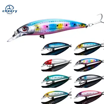 CHEERY New Arrival Hot Sell 100mm 13.6g Silicone Artificial Hard Fishing Lure Minnow for Marlin & Pike Sea Fishing – Soft Lure – view 2