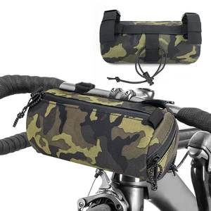 Multifunctional Waterproof Mountain Bike Crossbar Front Bag Road Bicycle Frame Bag Bike Handlebar Bag