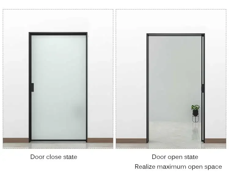 Hdsafe Glass Pocket Door Slide System Interior Office Villa House