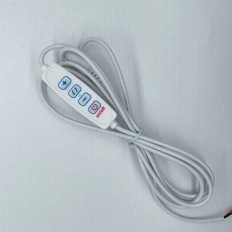 Dc 12v Led Dimmer Dc5.5 * 2.1 Port Power Cord Dimming And Color