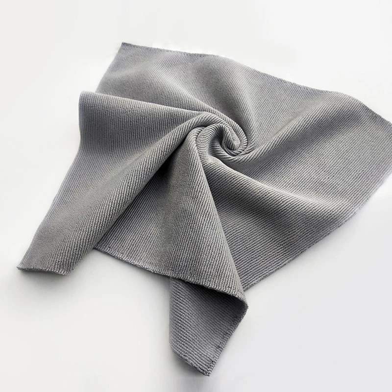 Microfiber Black White Grey Color Leather Wringer Rags Detailing