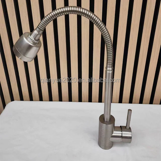 Single Handle Hot Selling Basin Faucet kitchen mixer Brush basin faucet  stainless steel Kitchen tap