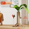Green Density board calla lily cat scratch post