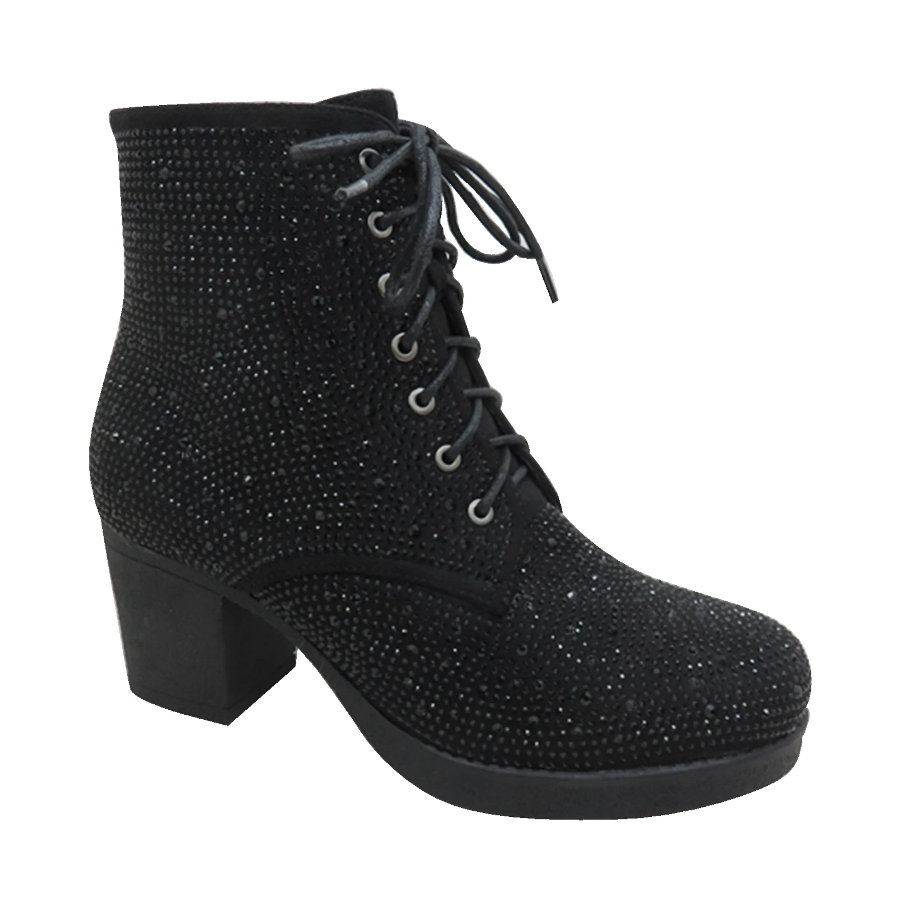 Atalina-botines Cortos De Punta Redonda Para Mujer,Botines De Tacón Grueso  De Bloque Bajo,Moda Informal Para Exteriores - Buy Mujer Botines Botas,Botín  Shaper Botines De Mujer Mujeres Zapatillas De Las Mujeres Pantalones Cortos