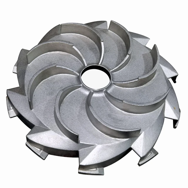 China OEM engine hydraulic turbine impeller guide vane difusor stainless steel invest casting services